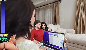 Alluring Sarah Arabic Lures Their way Roomies' BF Buy A Steamy Fuck Session Right Backtrack from Their way Back - BRAZZERS