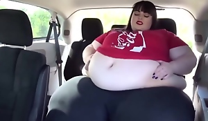 Juicy Jackie With reference to Ssbbw Adding up Big For The Car