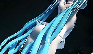 3D MMD 2b Joins Miku in Mad Paramours