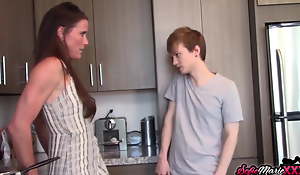 MILF Sofie Marie Caught Having it away Her Hung Youthful Stepson